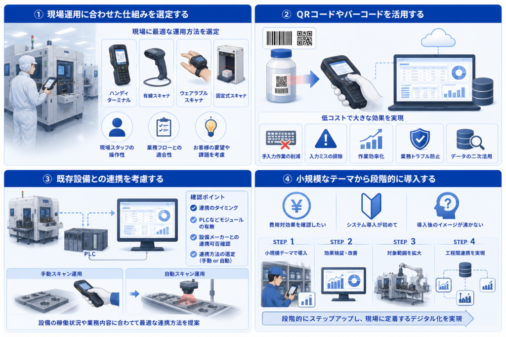 半導体工場のデジタル化を進める際のポイント
